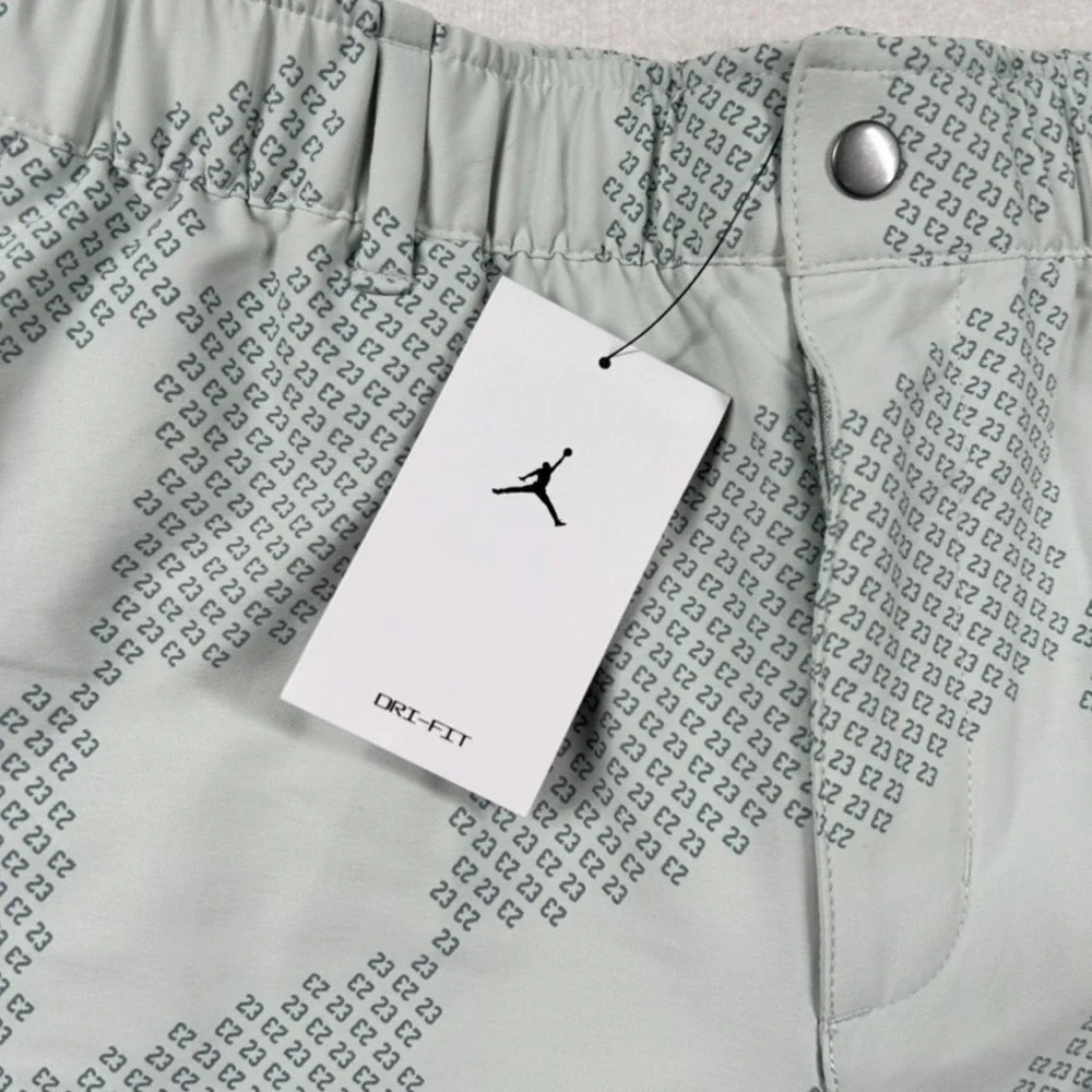 Jordan Golf Shorts Mens Medium 23 Print Monogram Performance 8